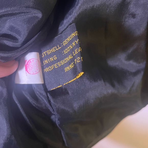 Vintage Adler original Leather motorcycle Jacket - Picture 4 of 7